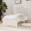 Berkfield Bed Frame without Mattress White Solid Wood 75x190 cm Small Single 1