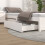 Berkfield Bed Drawers 2 pcs White Solid Wood Pine 1