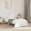 Berkfield Bed Frame without Mattress White Solid Wood 90x190 cm Single Single 1
