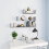 Berkfield Wall Display Shelves 3 pcs Grey Sonoma Engineered Wood 1