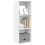 Berkfield Bookcase White 40x30x114 cm Engineered Wood 1