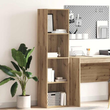 Berkfield Bookcase Artisian Oak 40x30x152 cm Engineered Wood