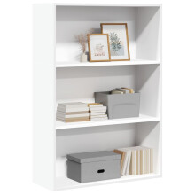 Berkfield Bookcase White 80x30x114 cm Engineered Wood