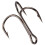 100 stk. kompatible med Sharp Anchor Hook størrelse #1-14# havfiskekrog 3