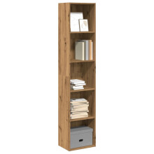 Berkfield Bookcase Artisian Oak 40x30x189 cm Engineered Wood