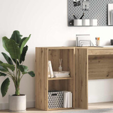 Berkfield Bookcase Artisian Oak 40x30x77 cm Engineered Wood