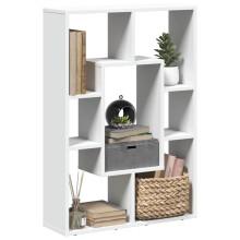 Berkfield Bookcase White 63x20x90 cm Engineered Wood