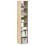 Berkfield Bookcases 2 pcs Stackable Sonoma Oak 30x30x80 cm Engineered Wood 1