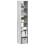 Berkfield Bookcases 2 pcs Stackable Grey Sonoma 30x30x80 cm Engineered Wood 1