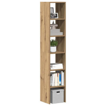 Berkfield Bookcases 2 pcs Stackable Artisan Oak 30x30x80 cm Engineered Wood