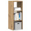 Berkfield Bookcase Stackable Artisan Oak 30x30x80 cm Engineered Wood 1