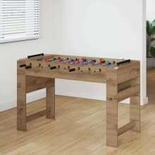 Berkfield Foosball Table Artisan Oak 125 x 60.5 x 80 cm Engineered Wood