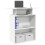 Berkfield Reception Desk White 100x40x104 cm Engineered Wood 1