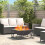 Berkfield Fire Pit Black 80 x 80 x 40 cm Steel 1