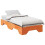 Berkfield Bed Frame No Mattress Stackable Wax Brown 75x190 cm Small Single Solid Wood 1