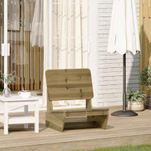 Berkfield Garden Chair 60x64x70.5 cm Impregnated Wood Pine