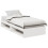 Berkfield Day Bed without Mattress White 80x200 cm Solid Wood Pine 1