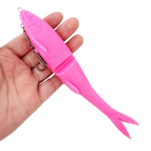 Leurres de pêche 12 cm/17 cm leurres à coulage lent-Rose 170mm