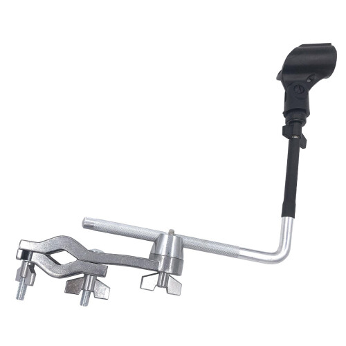 Drum Microphone Clip Holder Securely Attaches to Drum Stand