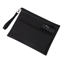 Permanent Fabric Against Tear Computer Case with Double-Black