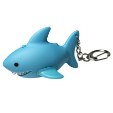 Porte-clés requin lumineux à LED pour trouver des clés- 1 pièce