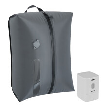 Waterproof 17L Vacuum Storage Bag Featuring Rechargeable-Gray