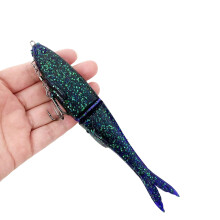 12 cm/17 cm Angelköder, langsam sinkende Köder,-Marineblau 120mm