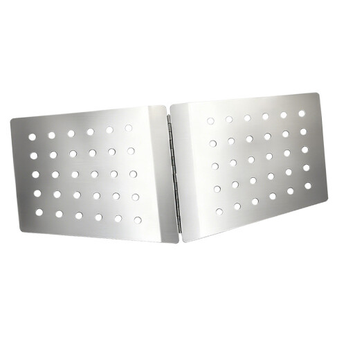 Folding Stove Wind Guards, Stainless Steel Folding Plates