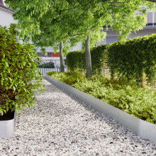 Berkfield Lawn Edgings 10 pcs 20x103 cm Galvanised Steel