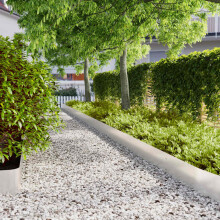 Berkfield Lawn Edgings 30 pcs 20x103 cm Stainless Steel