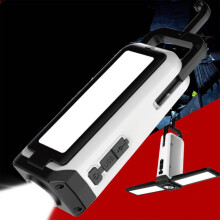 Fnyoxu Taschenlampe mit USB-Ladefunktion, faltbar, für Camping, Wartung und als multifunktionale Arbeitsleuchte geeignet.