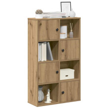 Berkfield Bookcase Artisan Oak 60x24x101.5 cm Engineered Wood