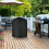 Κάλυμμα ψησταριάς BBQ βαρέως τύπου αδιάβροχο PVC28 35 ιντσών στρογγυλό 6