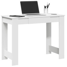 Berkfield Desk White 100x45x75 cm Engineered Wood