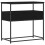 Berkfield Console Table Black Oak 75 x 40 x 75 cm Engineered Wood 1