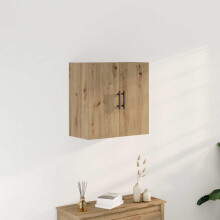 Berkfield Wall Cabinet Artisan Oak 60 x 31.5 x 60 cm Engineered Wood