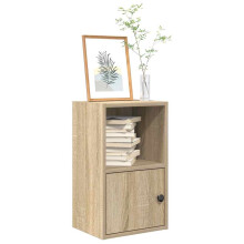 Berkfield Bookcase Sonoma Oak 31x24x52 cm Engineered Wood