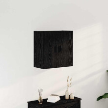 Berkfield Wall-mounted Cabinet Black Oak 60 x 31 x 60 cm Engineered Wood