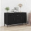 Berkfield Sideboard Black Oak 100 x 36 x 60 cm Engineered Wood 1