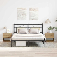 Berkfield Nightstand 2 pcs Artisan Oak 45 x 34 x 44 cm Engineered Wood