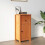 Berkfield Sideboard Wax Brown 39 x 34.5 x 80 cm Solid Pine Wood 1