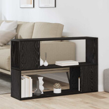 Berkfield TV Cabinet Set Black 100 x 24 x 63 cm Engineered Wood