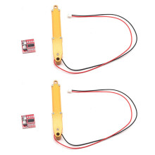 12V Dual H‑Bridge DC Motor Driver Board with Compact Metal Design for RC Excavator and Dump Truck