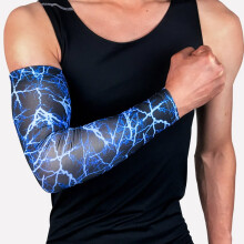 Hamky winterhandschoenen voor dames, 1 stuk armmouwen, ademende antislipmanchetten, UV-beschermende compressiemouwen, warme handschoenen BUXL