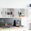 Berkfield Garage Wall Cabinets 2 pcs White Engineered Wood 1
