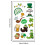 Variety Shamrock Temporary Sticker Patricks Day Themed for-A 4