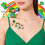 Variety Shamrock Temporary Sticker Patricks Day Themed for-A 5