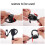 Bluetooth Headset Single Ear Ultralight Wireless Earbud for Work and Driving Hands Calling 3