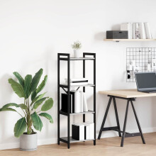 Berkfield Bookshelf Grey sonoma 40 x 30 x 119 cm Engineered Wood