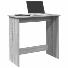 Berkfield Desk Grey Sonoma 80x40x75 cm Engineered Wood